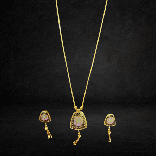 Gold Pandent Set